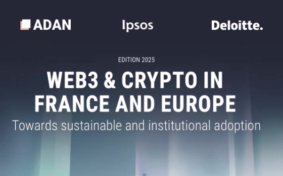 Adan, Ipsos, Deloitte – Web3 & Crypto in France and Europe, 2025 
