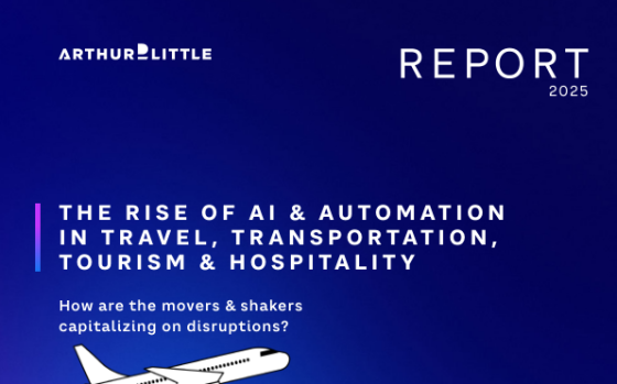 Arthur D. Little – The Rise of AI & Automation in Travel, Transportation, Tourism & Hospitality 