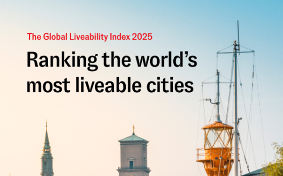 EIU – Global Liveability Index, 2025 