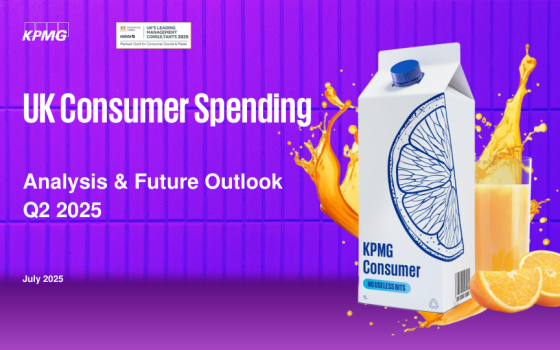 KPMG – UK Consumer Spending Analysis & Future Outlook, Q2 2025 