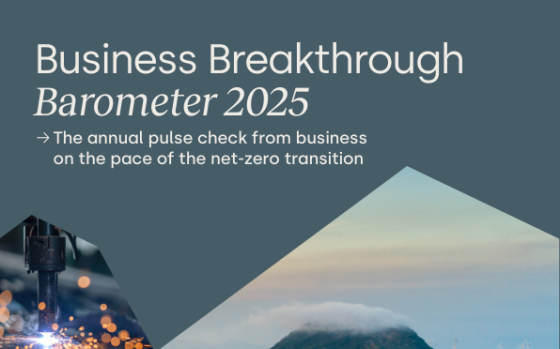 WBCSD, Bain – Business Breakthrough Barometer, 2025 