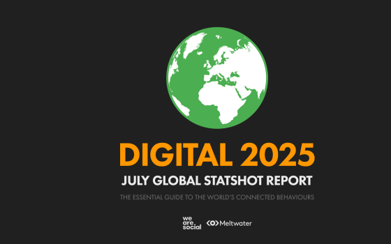 We Are Social, MeltWater – Digital 2025 Global Statshot Report, Jul 