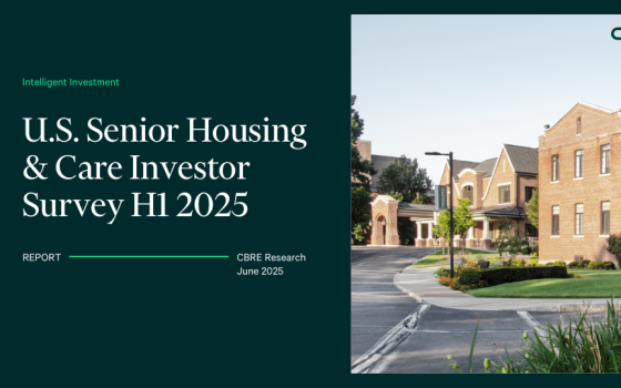 CBRE – U.S. Senior Housing & Care Investor Survey, Jun 2025 