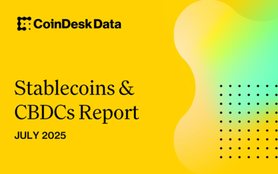 CoinDesk Data – Stablecoins & CBDCs Report, Jul 2025 