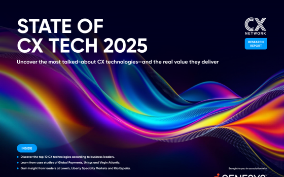 CX Network – Global State of CX Tech, 2025 