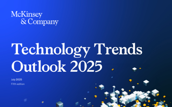 McKinsey – Technology Trends Outlook, 2025 