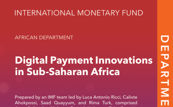 IMF – Digital Payment Innovations in Sub-Saharan Africa 