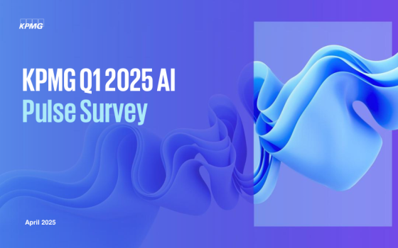 KPMG – AI Pulse Survey, Q1 2025 