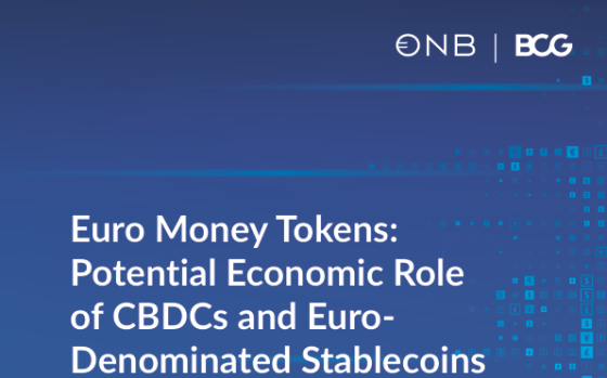 ONB & BCG – Euro Money Tokens: Potential Economic Role of CBDCs and Euro-Denominated Stablecoins 