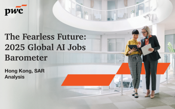 PwC – The Fearless Future: 2025 Global AI Jobs Barometer 