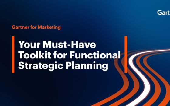Gartner – Your Must-Have Toolkit for Functional Strategic Planning 