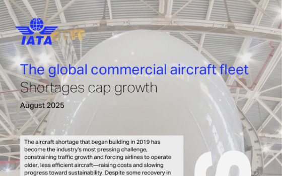 IATA – The Global Commercial Aircraft Fleet, Aug 2025 