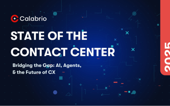Calabrio – State of the Contact Center, 2025 