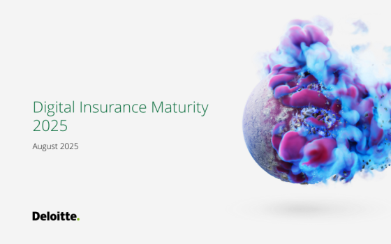 Deloitte – Digital Insurance Maturity 2025, Aug 2025 