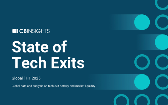 CB Insights – State of Tech Exits, H1 2025 