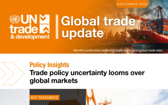 UNCTAD – Global Trade Update: Trade Policy Uncertainty 