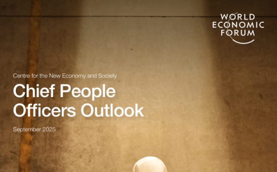 World Economic Forum – Chief People Officers Outlook, Sep 2025 