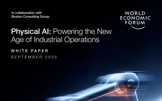 WEF – Physical AI: Powering the New Age of Industrial Operations, Sep 