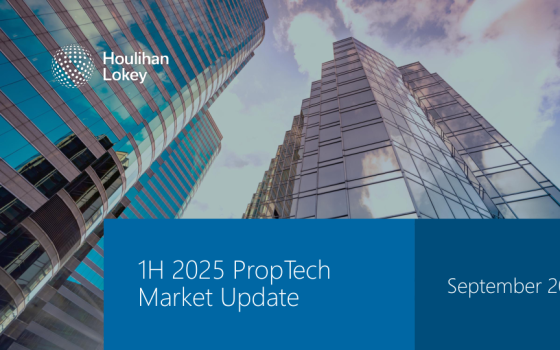 Houlihan Lokey – PropTech Market Update, Sep 2025 