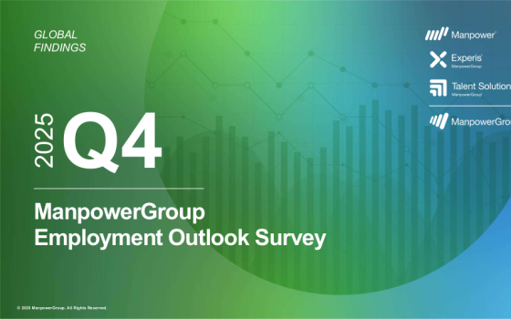 ManpowerGroup – Employment Outlook Survey, Oct 2025 