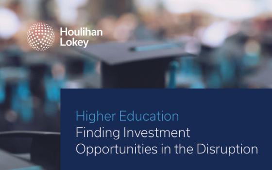 Houlihan Lokey – Higher Education, Sep 2025 