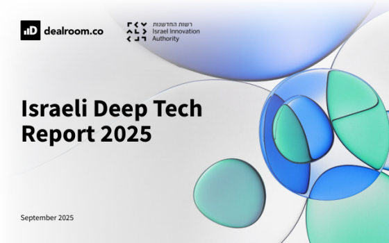 Dealroom.co – Israeli Deep Tech Report, 2025 