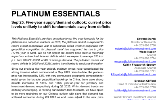 WPIC – Platinum Essentials, Sep 2025 