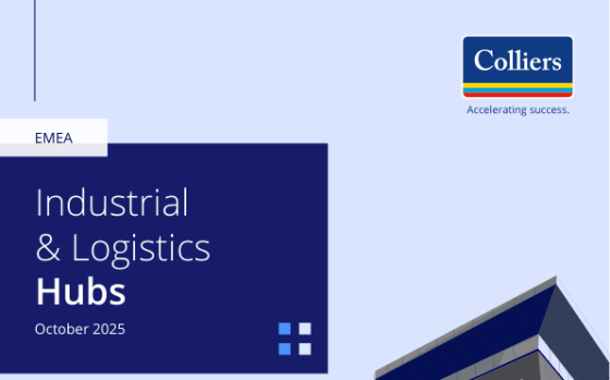 Colliers – Industrial & Logistics Hubs EMEA, Oct 2025 