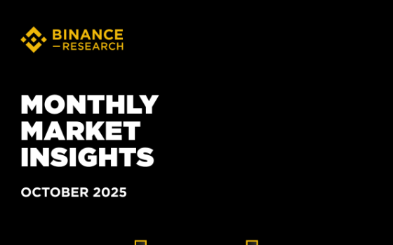 Binance Research – Monthly Market Insights, Oct 2025 