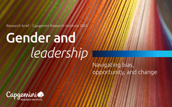 Capgemini – Gender and Leadership: Navigating Bias, Opportunity, and Change 