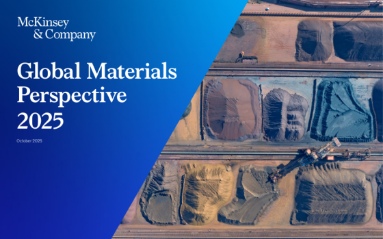McKinsey & Company – Global Materials Perspective, 2025 