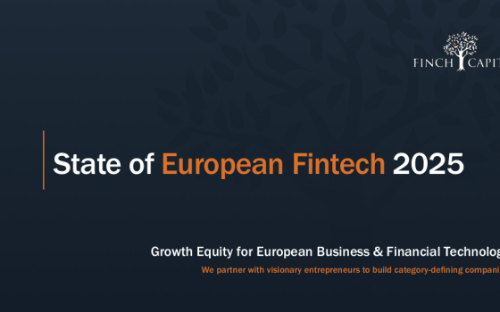 Finch Capital – State of European Fintech, 2025 