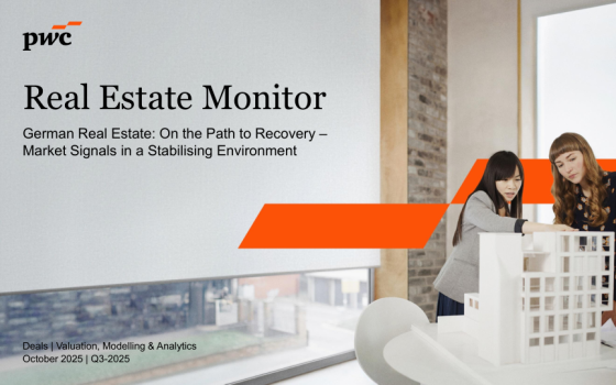 PwC – Real Estate Monitor, 3Q 2025 
