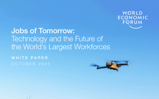 World Economic Forum – Jobs of Tomorrow: Technology and the Future of the World’s Largest Workforces 