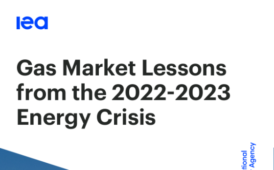 IEA – Gas Market Lessons from the 2022-2023 Energy Crisis 