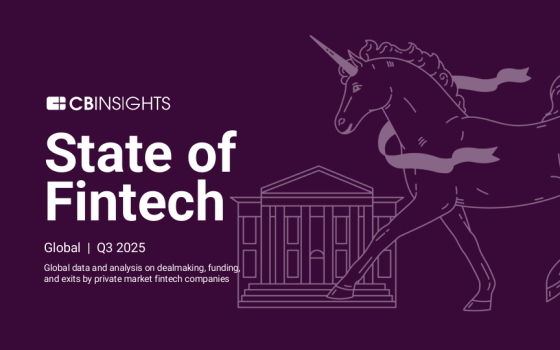 CB Insights – State of Fintech, Q3 2025 