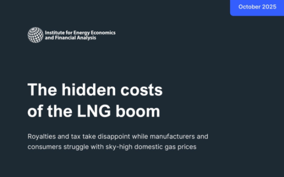 IEEFA – The Hidden Costs of the LNG Boom, Oct 2025 
