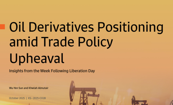 KAPSARC – Oil Derivatives Positioning amid Trade Policy Upheaval: Insights from the Week Following Liberation Day 