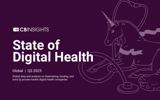 CB Insights – State of Digital Health, 3Q 2025 