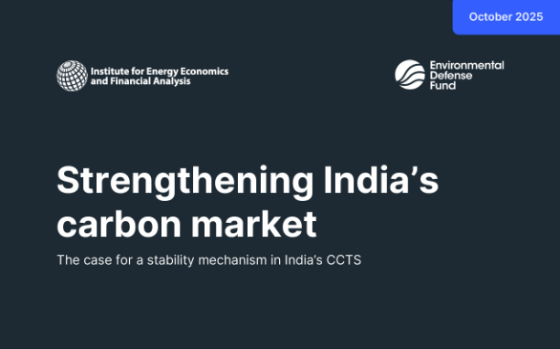 IEEFA – Strengthening India’s Carbon Market, Oct 2025 