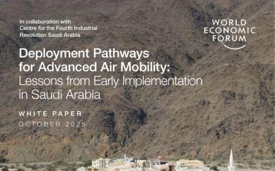 WEF – Deployment Pathways for Advanced Air Mobility 