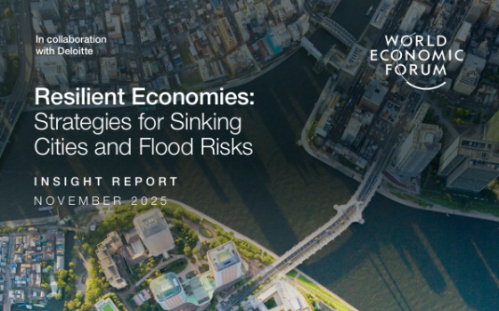 World Economic Forum – Resilient Economies: Strategies for Sinking Cities and Flood Risks 