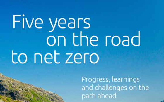 Capgemini – Five Years on the Road to Net Zero: Progress, Learnings and Challenges on the Path Ahead 