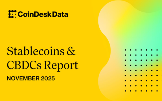 CoinDesk Data – Stablecoins & CBDCs Report, Nov 2025 