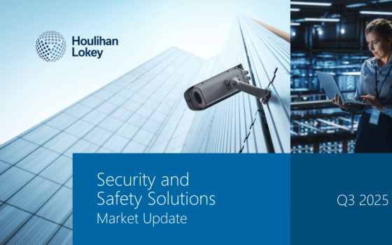 Houlihan Lokey – Security and Safety Solutions Market Update, Q3 2025 