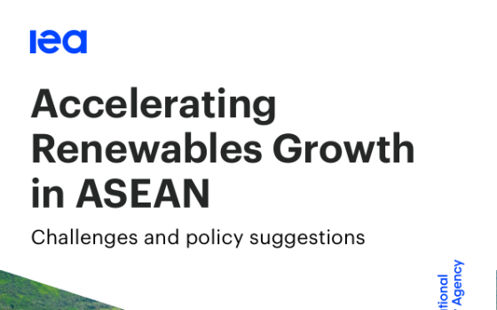 IEA – Accelerating Renewables Growth in ASEAN 