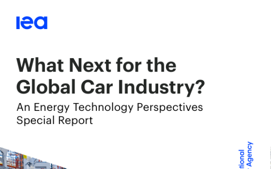 IEA – What Next for the Global Car Industry? 