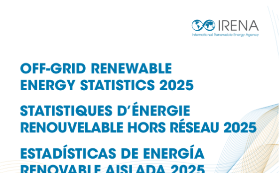 IRENA – Off-grid Renewable Energy Statistics 2025 