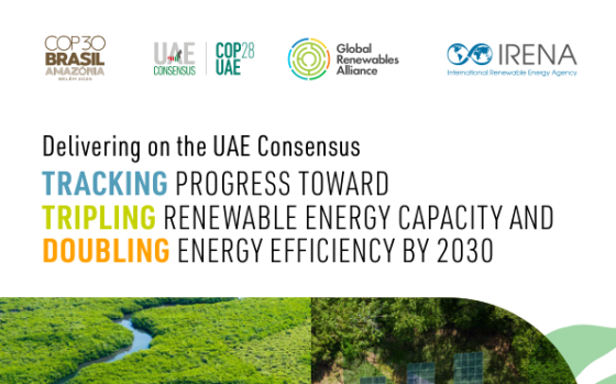IRENA – Delivering on the UAE Consensus: Tracking Progress Toward Tripling Renewable Energy Capacity and Doubling Energy Efficiency by 2030 