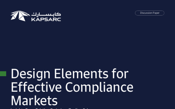 KAPSARC – Design Elements for Effective Compliance Markets: Insights From Existing Emissions Trading Schemes 